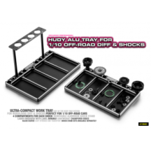 HUDY ALU TRAY FOR 1/10 OFF-ROAD DIFF & SHOCKS H109801