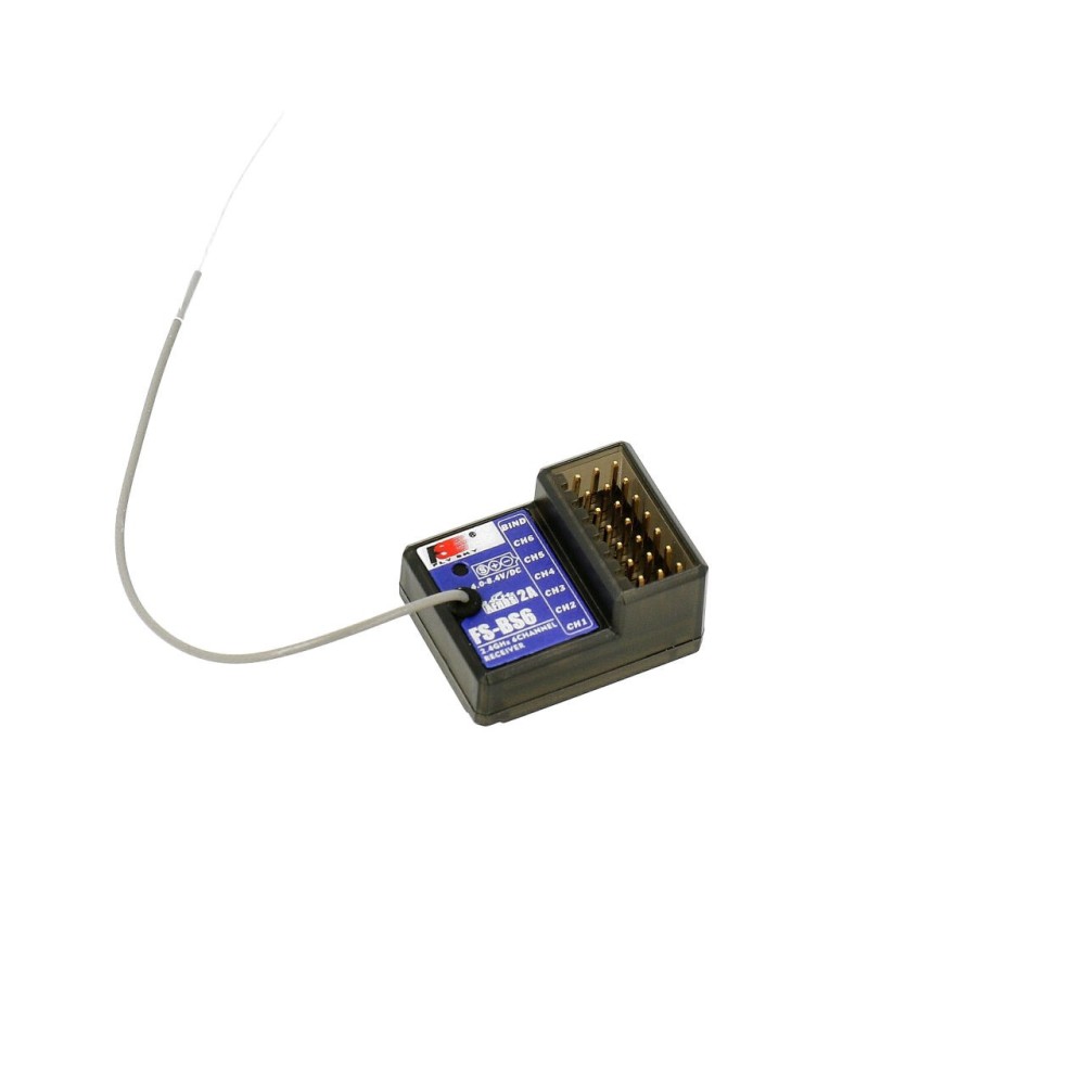 Receptor mini BS6 giroscopio 6 canales FlySky FS079 Receptor mini BS6 giroscopio 6 canales FlySky FS079