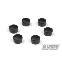 Hudy Cap For 22mm Handle - Black (6), H195062-K H195062-K