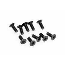 Tornillos M3x8mm cabeza plana hexágono interior G36130