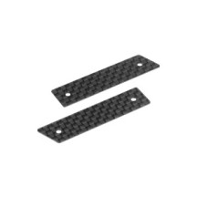 HUDY 1/10 TOURING BODYSHELL ANTI-TUCK CARBON STIFFENER - REAR (2) H209260