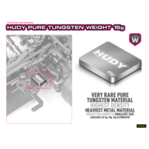 HUDY PURE TUNGSTEN WEIGHT 15g H293083