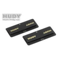 Hudy Lipo Chassis Balancing Weights 12G - Low Cg (2), H293090 H293090