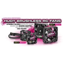 HUDY BRUSHLESS RC FAN 40MM - WITH EXTERNAL SOLDERING TABS H293111