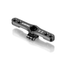 Hudy ALU CLAMP THROTTLE SERVO HORN - HITEC - 2-HOLE - M3 - 24T H293448