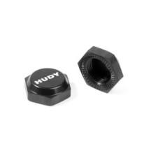 HUDY ALU WHEEL NUT WITH COVER - RIBBED (2), H293560 H293560