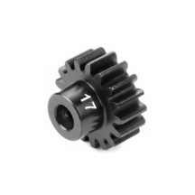 HUDY PINION GEAR - HARD STEEL - 17T (MODULE 1) H294317