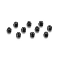 Hudy ALU NUT M3 - BLACK (10), H296530-K H296530-K