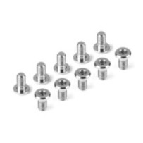 Xray hudy titanium super-low head screw centering dia m3x6 (10) h908306-t