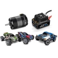 Hobbywing Upgrade set 1/10 2WD / 4WD fits Traxxas Rustler/Slash 6100 KV Max 2S HW10UPGRADE4WD6100