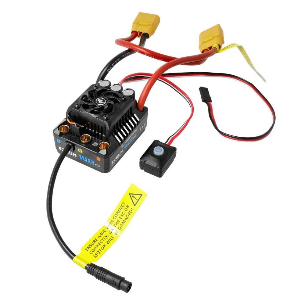 Variador Ezrun MAX8 G2S ESC 160 Amp, 3-6s LiPo, BEC 6A HW30103205 Variador Ezrun MAX8 G2S ESC 160 Amp, 3-6s LiPo, BEC 6A HW30103205