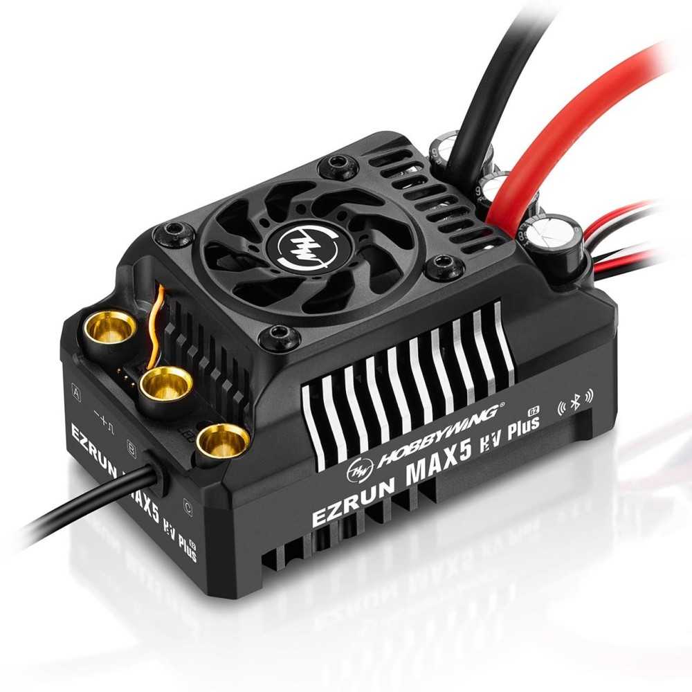 Variador Ezrun MAX5 HV Plus G2 ESC 300 Amp, 6-12s LiPo, BEC 6A HW30104300 Variador Ezrun MAX5 HV Plus G2 ESC 300 Amp, 6-12s LiPo, BEC 6A HW30104300