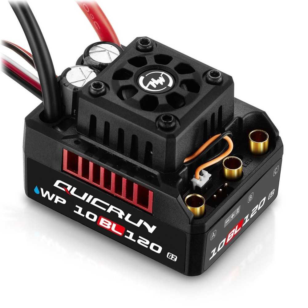 Hobbywing QuicRun WP10BL120 G2 Brushless ESC 120A 2-4s HW30107200