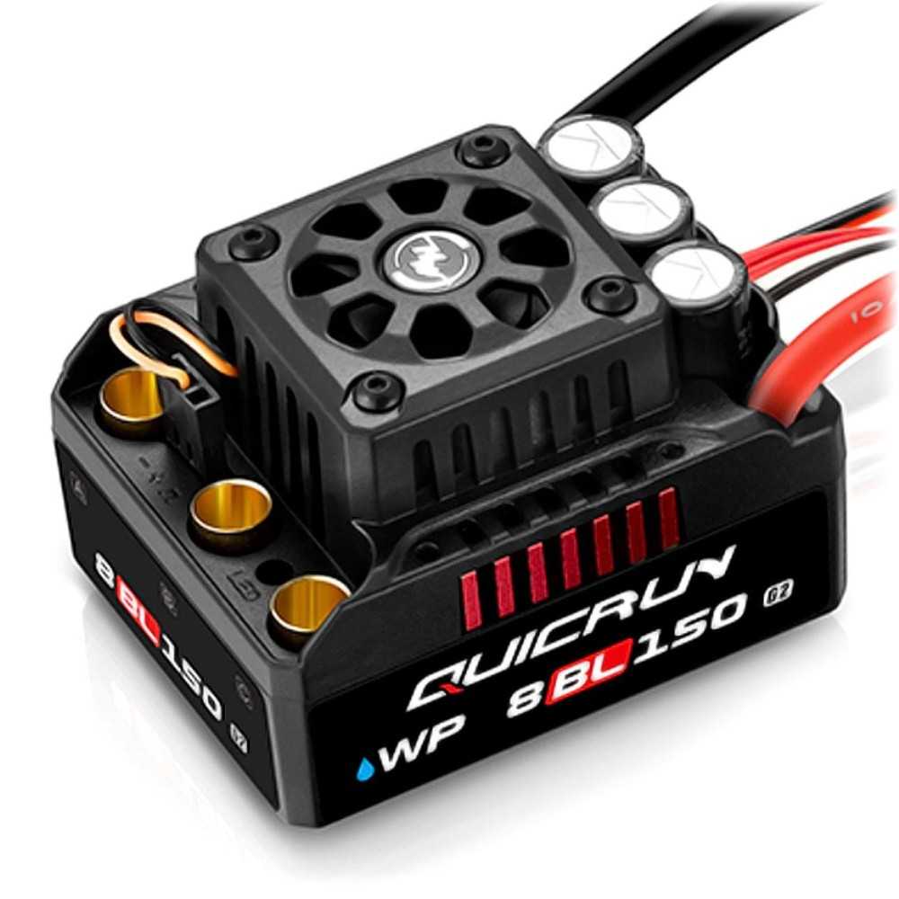 Hobbywing QuicRun WP8BL150 G2 Brushless ESC 150A 3-6s für 1:8 HW30109003 Hobbywing QuicRun WP8BL150 G2 Brushless ESC 150A 3-6s für 1:8 HW30109003