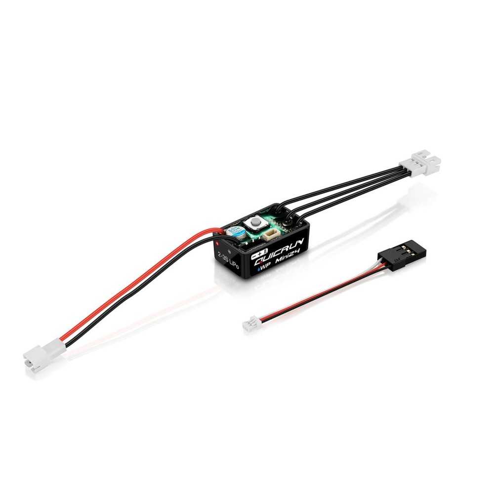 Hobbywing Quicrun WP-Mini24 Brushless Regler 25A 2-3s for 1:24 HW30109004 Hobbywing Quicrun WP-Mini24 Brushless Regler 25A 2-3s for 1:24 HW30109004