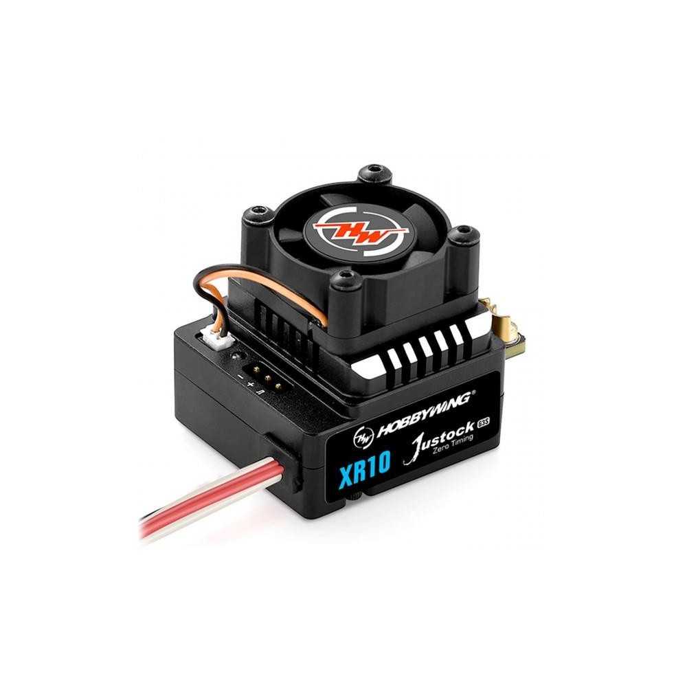 Variador Xerun XR10 Justock G3S 60A Hobbywing HW30112005 Variador Xerun XR10 Justock G3S 60A Hobbywing HW30112005