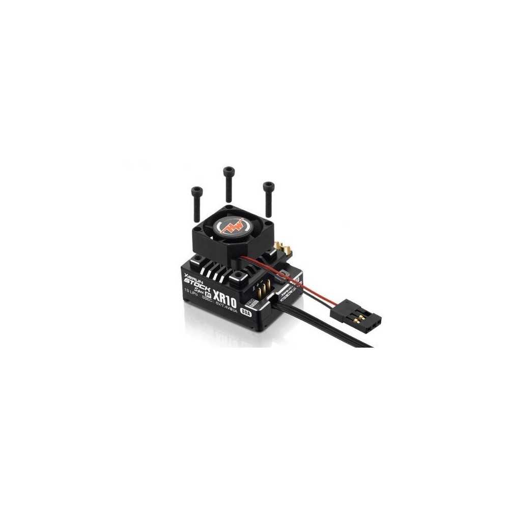 Hobbywing Xerun XR10 Stock Spec Brushless ESC 80A, 1s LiPo, BEC 3A HW30112751 Hobbywing Xerun XR10 Stock Spec Brushless ESC 80A, 1s LiPo, BEC 3A HW30112751