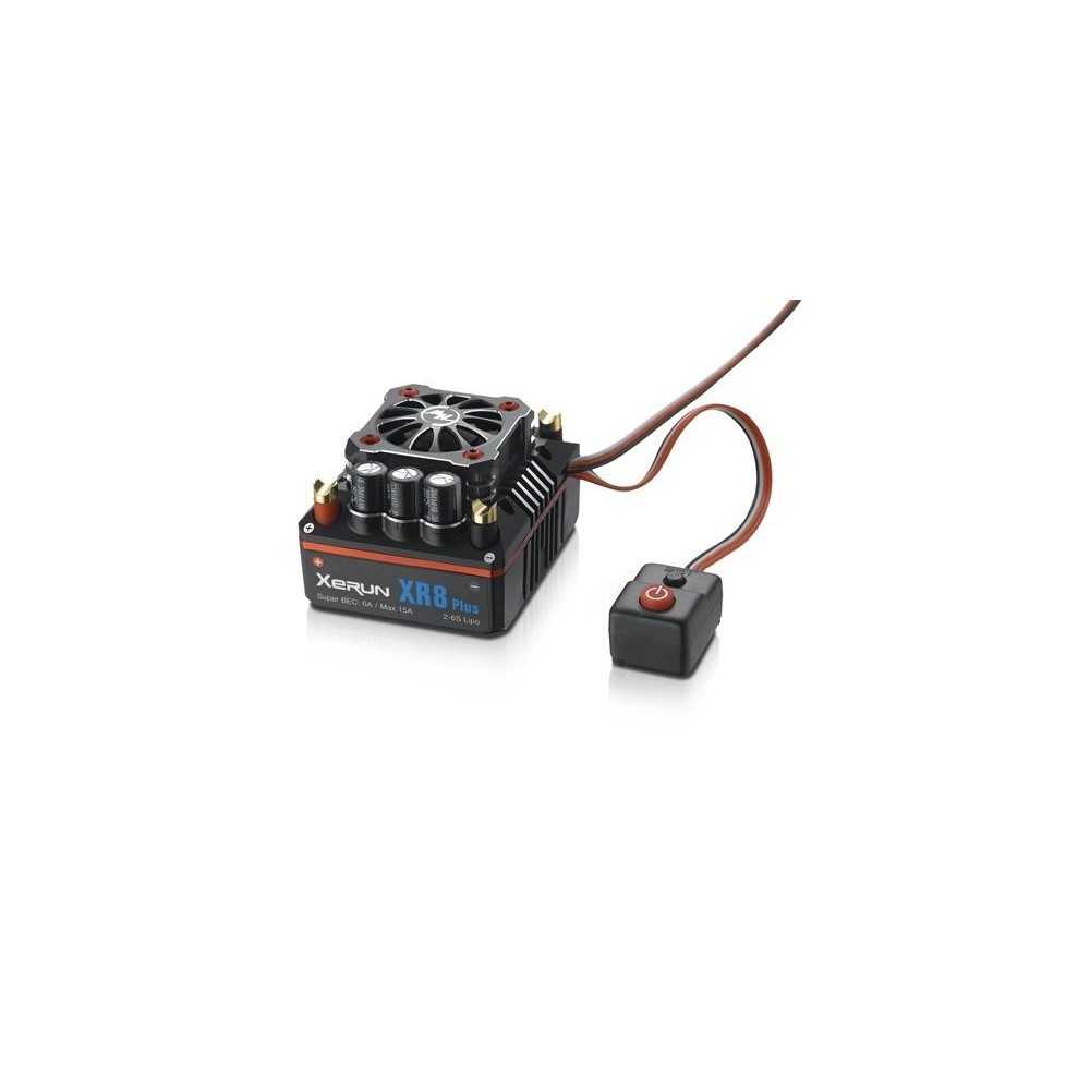 Hobbywing Xerun XR8 Plus Brushless ESC 150A, 2-6s LiPo, BEC 6A HW30113300