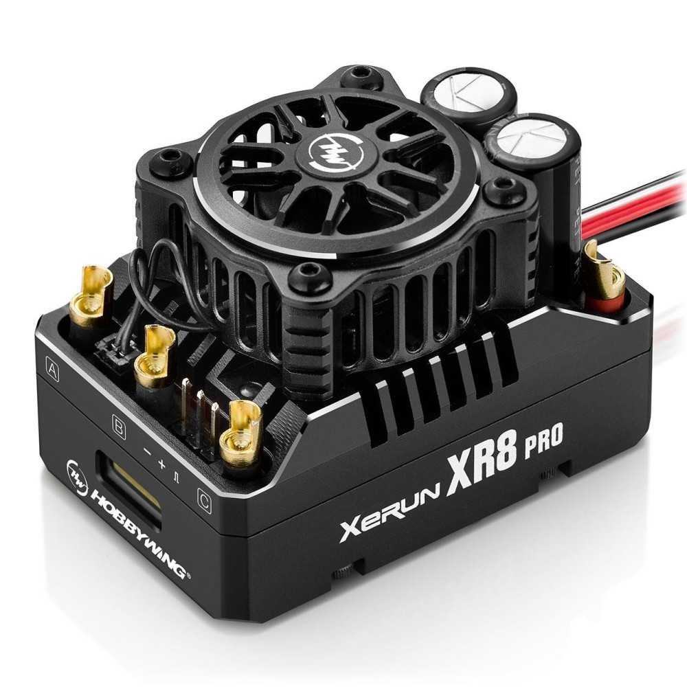 Hobbywing Xerun XR8 Pro G3 Brushless ESC 200A, 2-4s LiPo, BEC 6A HW30113400 Hobbywing Xerun XR8 Pro G3 Brushless ESC 200A, 2-4s LiPo, BEC 6A HW30113400