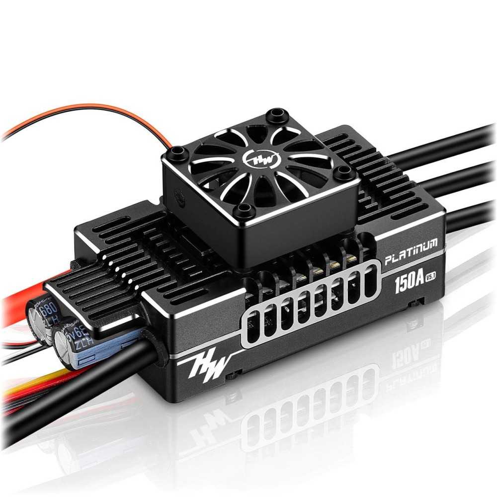 Hobbywing Platinum Pro 150A Regler V5.1 3-8s, 10 A BEC HW30203501