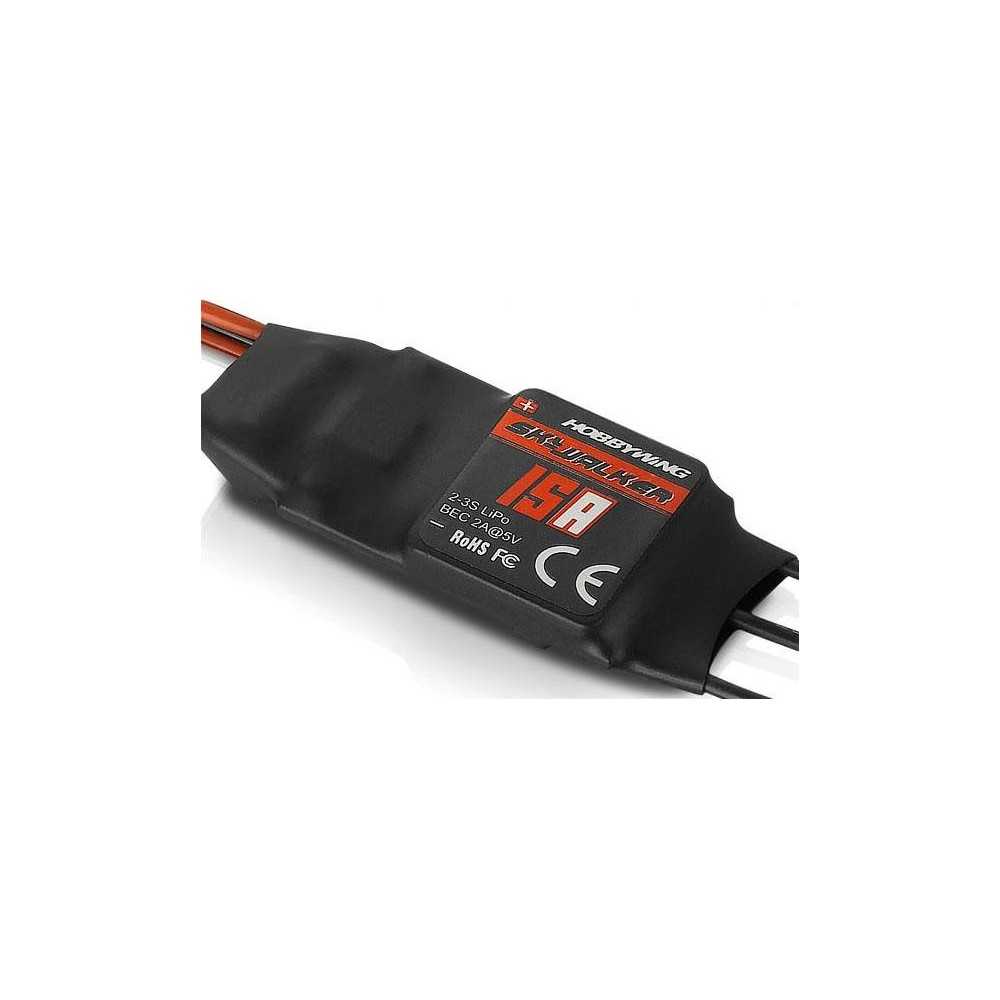 Hobbywing Skywalker V2 15A 2-3s, 2A BEC HW30205150 Hobbywing Skywalker V2 15A 2-3s, 2A BEC HW30205150