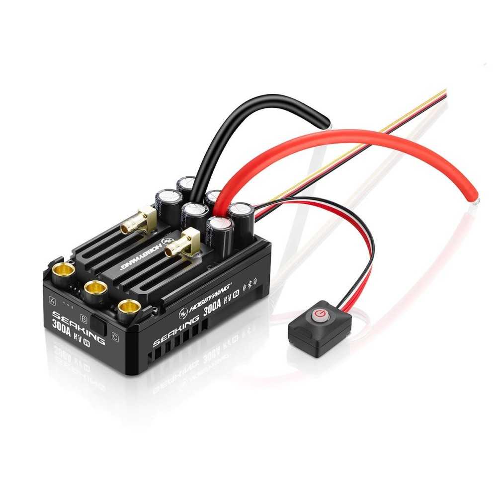 Hobbywing Seaking 300A HV Boat ESC V4 5-14s LiPo HW30301202 Hobbywing Seaking 300A HV Boat ESC V4 5-14s LiPo HW30301202