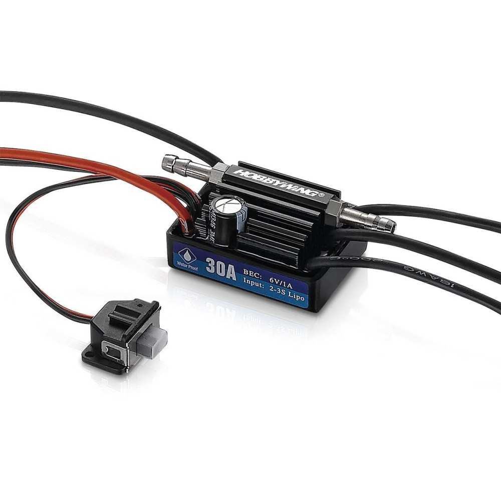 Hobbywing Seaking 30A Boat ESC V3 2-3s, 1A BEC HW30302060 Hobbywing Seaking 30A Boat ESC V3 2-3s, 1A BEC HW30302060