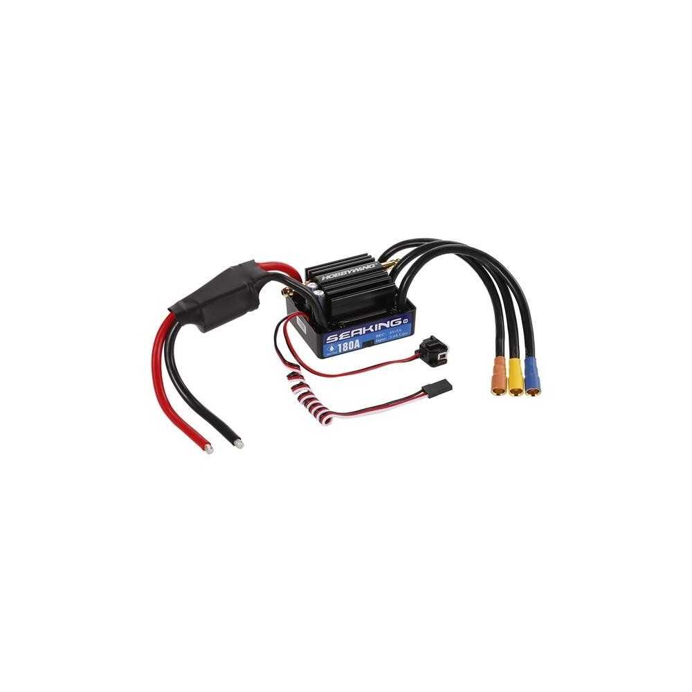 Hobbywing Seaking 180A Boat ESC V3 2-6s, 5A BEC HW30302401 Hobbywing Seaking 180A Boat ESC V3 2-6s, 5A BEC HW30302401