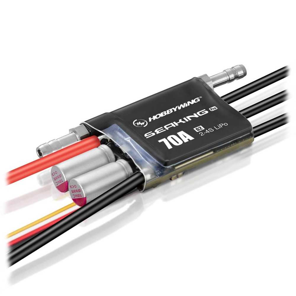 Hobbywing Seaking Pro 70A G2 Pro Boat ESC G2 2-4s LiPo HW30302560