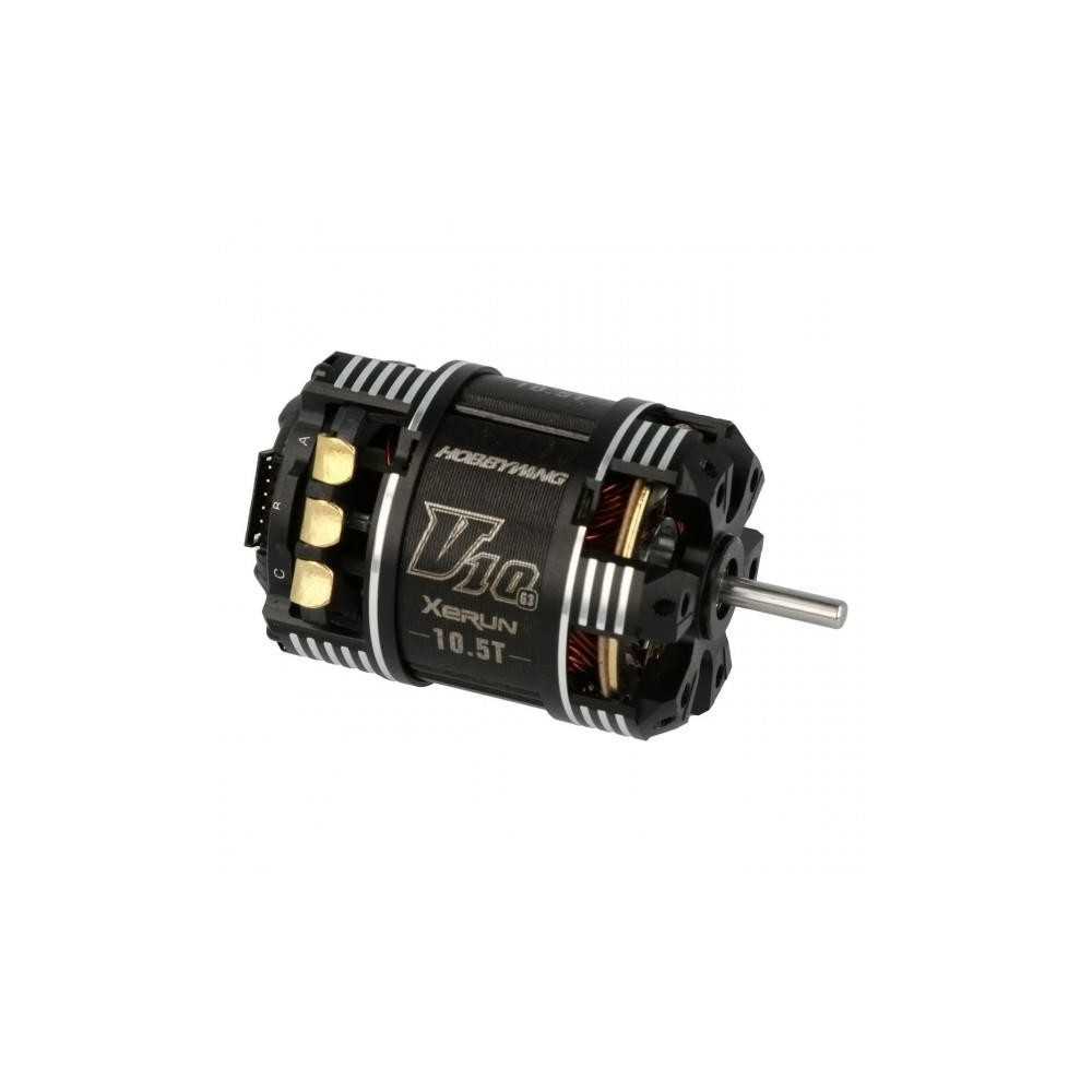 Hobbywing Xerun V10 Brushless Motor G3 4500kV (2-3s) 10.5T Sensored fo HW30401112 Hobbywing Xerun V10 Brushless Motor G3 4500kV (2-3s) 10.5T Sensored fo HW30401112