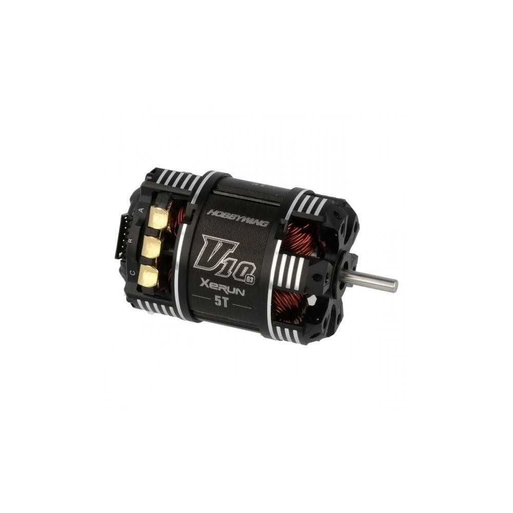 Hobbywing Xerun V10 Brushless Motor G3 6500kV (2s) 5T Sensored for 1:1 HW30401116 Hobbywing Xerun V10 Brushless Motor G3 6500kV (2s) 5T Sensored for 1:1 HW30401116