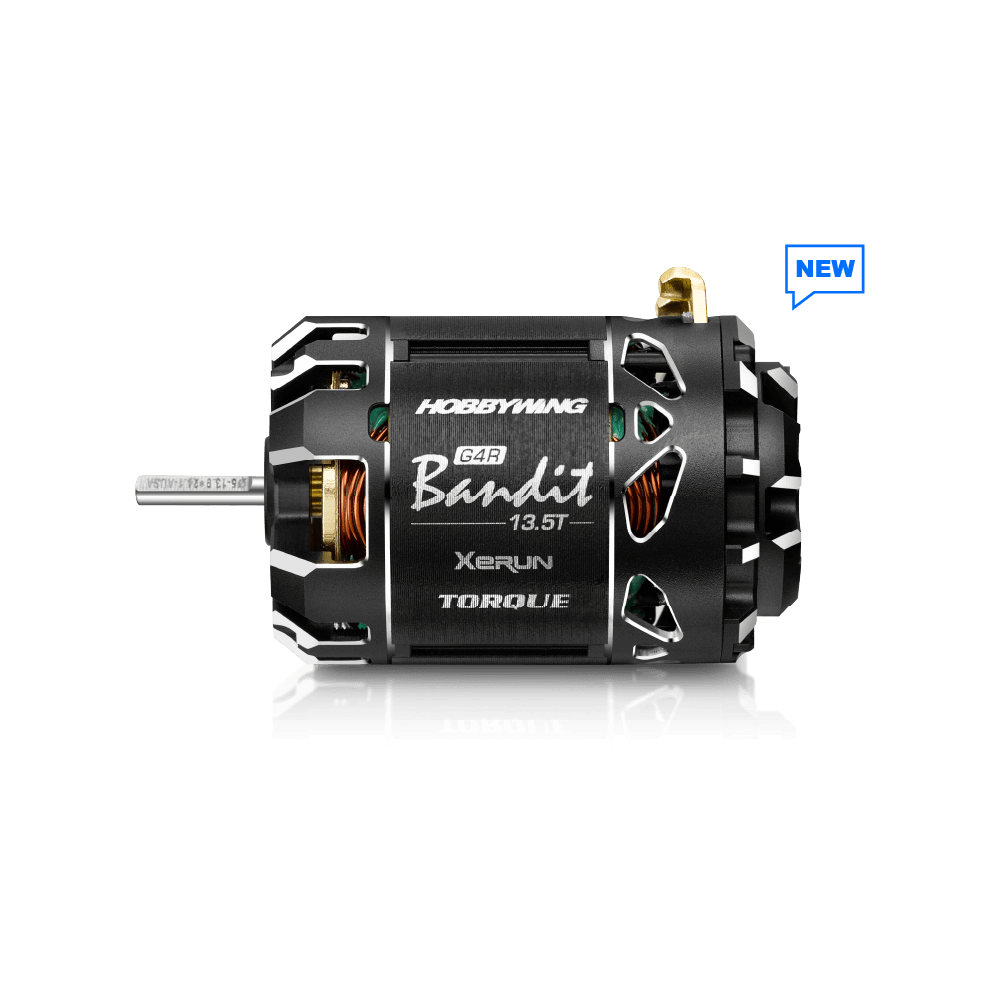 Hobbywing Xerun Bandit Brushless Motor G4R TORQUE 13.5T 3200kV HW30401860 Hobbywing Xerun Bandit Brushless Motor G4R TORQUE 13.5T 3200kV HW30401860