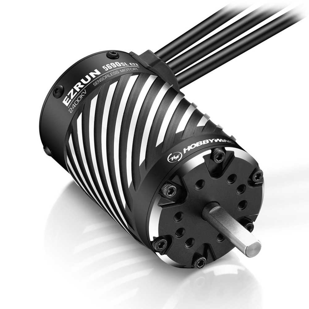 Hobbywing Ezrun 5690SL G2 2400kV 4pol, 8mm Shaft for 1:6 HW30402904 Hobbywing Ezrun 5690SL G2 2400kV 4pol, 8mm Shaft for 1:6 HW30402904