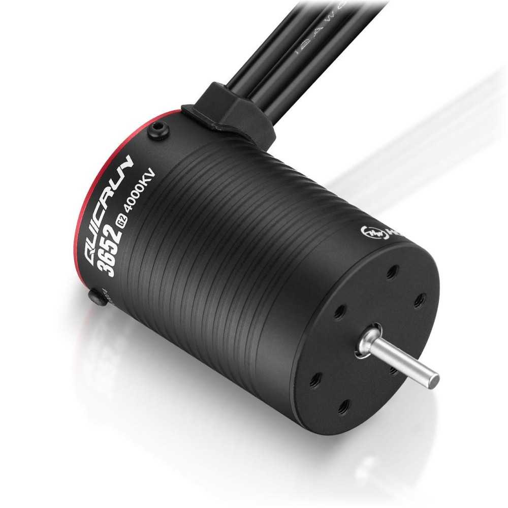Hobbywing QuicRun 3652SL G2 Sensorless Motor 4000kV 3.175mm shaft HW30404401 Hobbywing QuicRun 3652SL G2 Sensorless Motor 4000kV 3.175mm shaft HW30404401