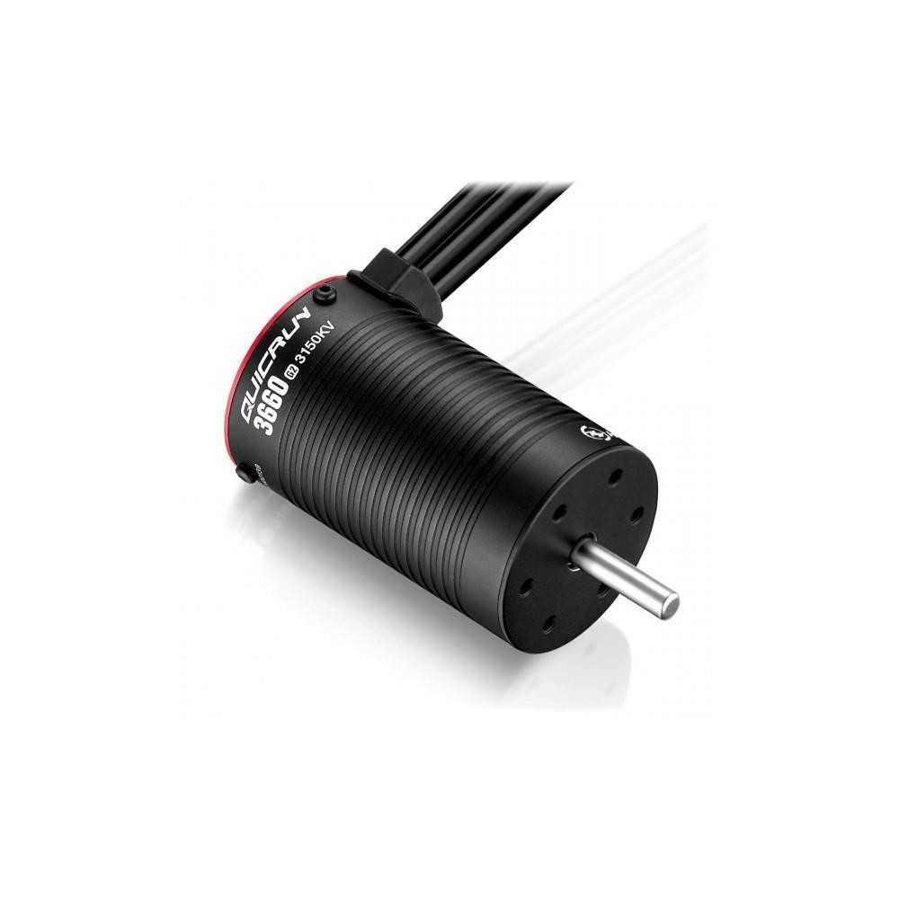 Hobbywing QuicRun 3660SL G2 Sensorless Motor 3150kV 5mm shaft HW30404500 Hobbywing QuicRun 3660SL G2 Sensorless Motor 3150kV 5mm shaft HW30404500