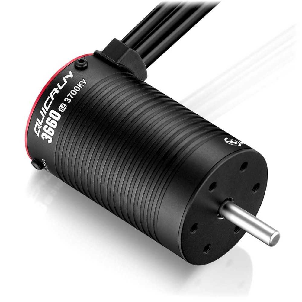 Hobbywing QuicRun 3660SL G2 Sensorless Motor 3700kV 5mm shaft HW30404501