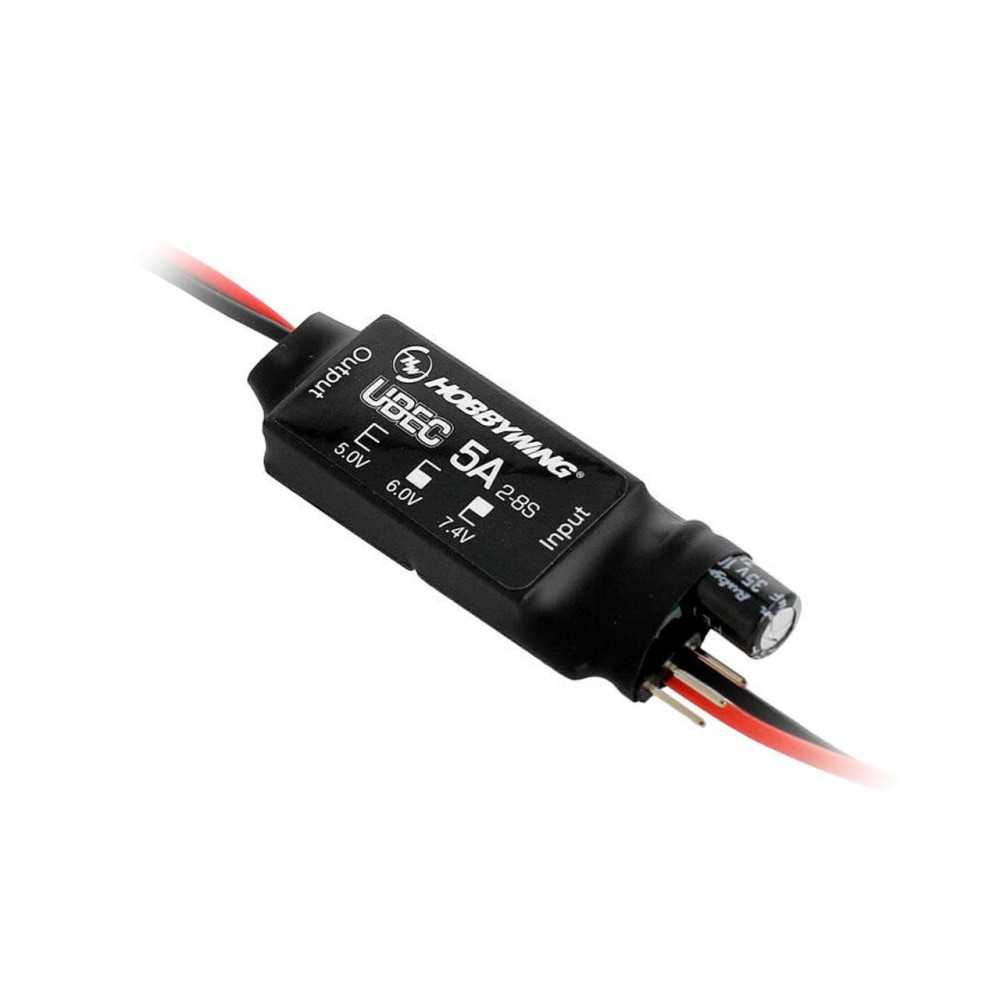 Hobbywing BEC 5A V2-Air UBEC Regler for 2-8s HW30607000 Hobbywing BEC 5A V2-Air UBEC Regler for 2-8s HW30607000