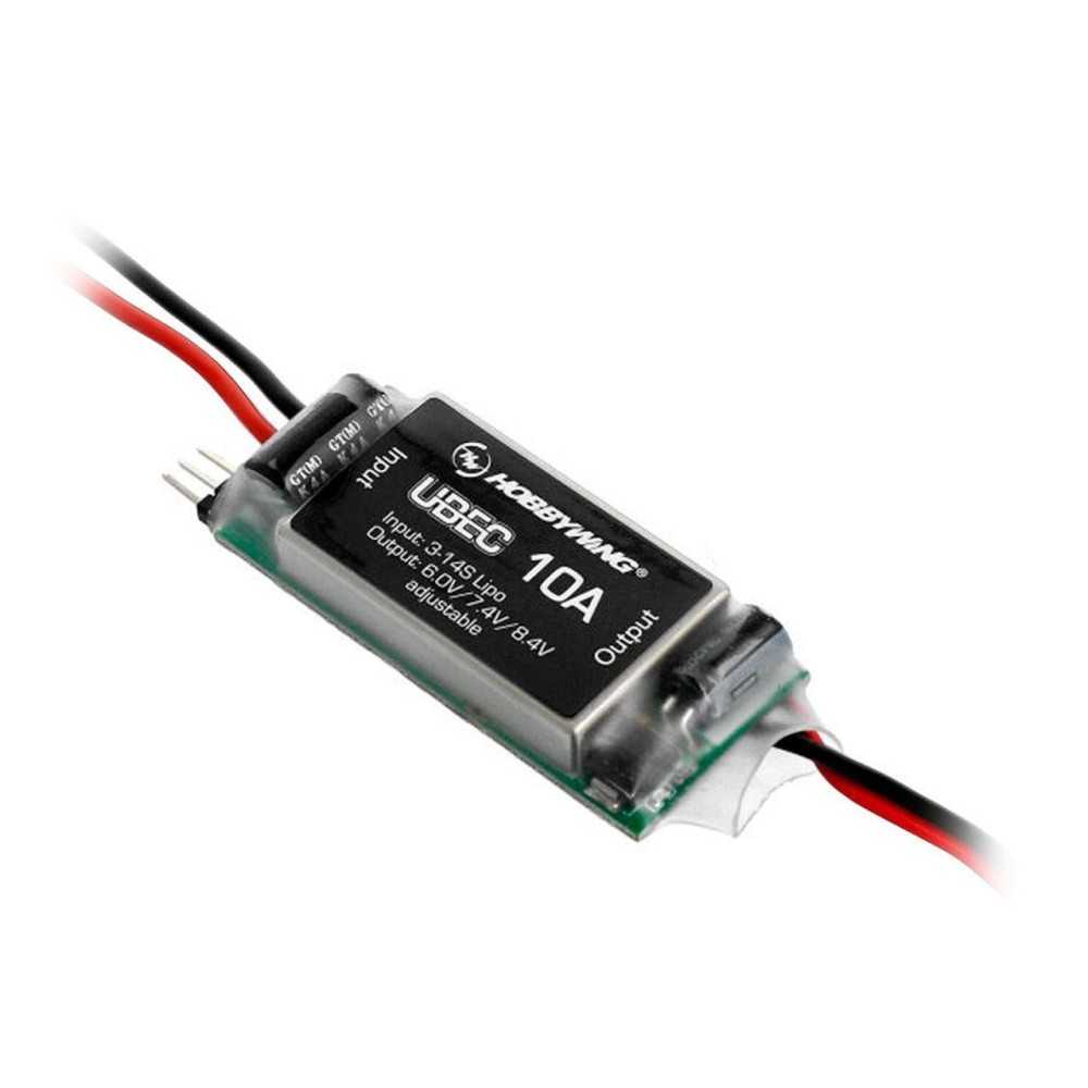 Hobbywing BEC 10A HV Air UBEC Regler für 3-14s HW30608000 Hobbywing BEC 10A HV Air UBEC Regler für 3-14s HW30608000