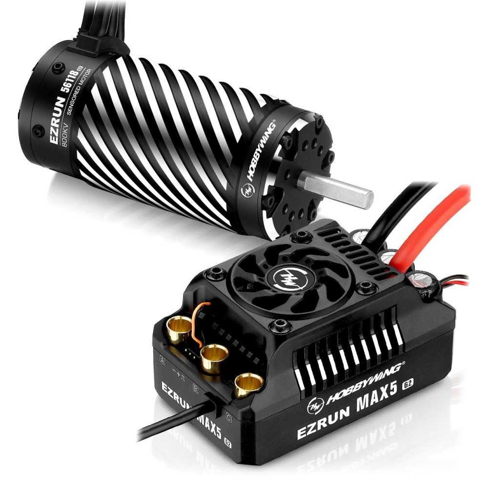 Hobbywing Ezrun MAX5 HV Combo 56118SD 800kV G2 HW38010602 Hobbywing Ezrun MAX5 HV Combo 56118SD 800kV G2 HW38010602