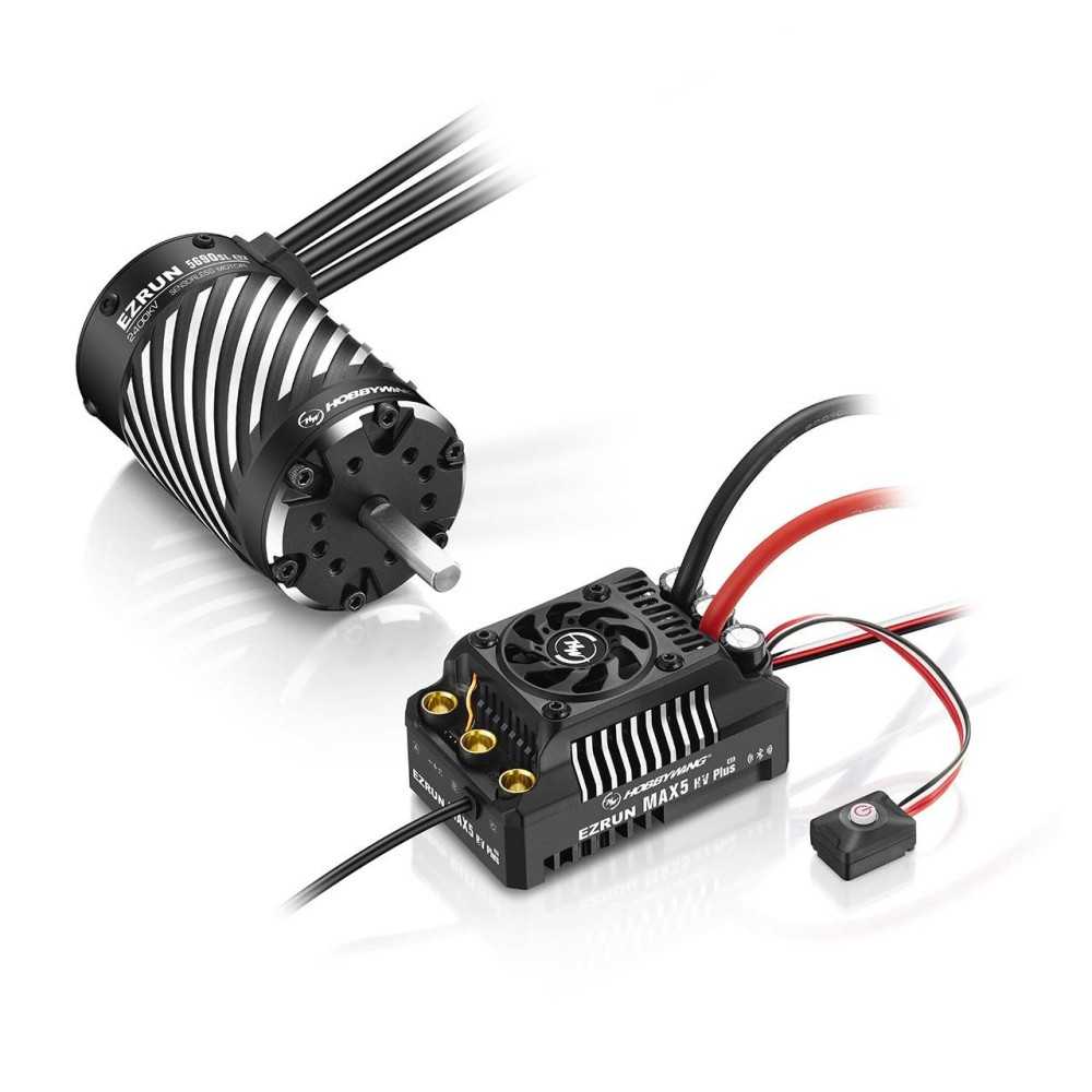 Hobbywing Ezrun MAX5 HV Plus G2 Combo 5690SL 2400kV G2 HW38010611 Hobbywing Ezrun MAX5 HV Plus G2 Combo 5690SL 2400kV G2 HW38010611