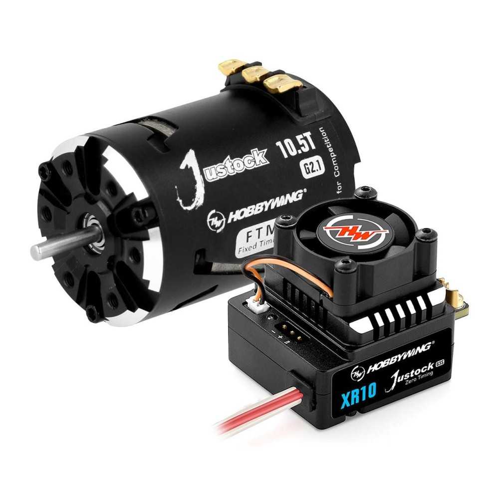 Hobbywing Xerun Justock Combo G3S and 10 Turn 4000kV for 1:10 Stock,Dr HW38020370