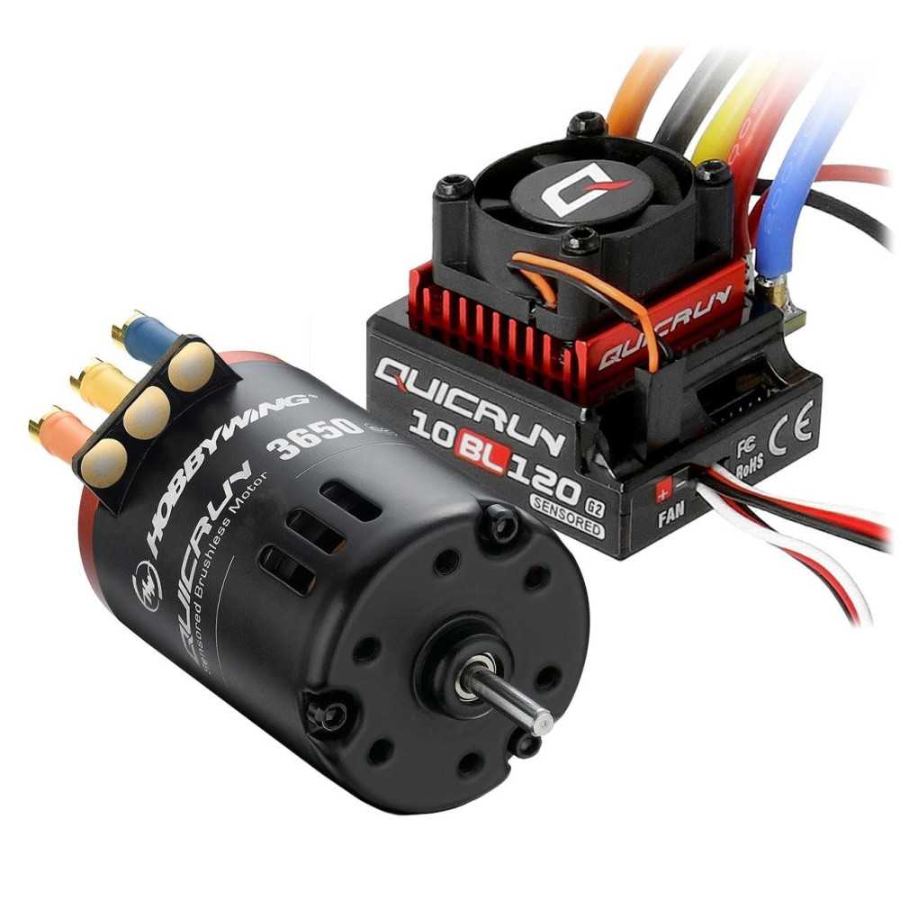 Hobbywing Combo 10BL120 G2 Sensor 3650SD 13.5T HW38020382 Hobbywing Combo 10BL120 G2 Sensor 3650SD 13.5T HW38020382
