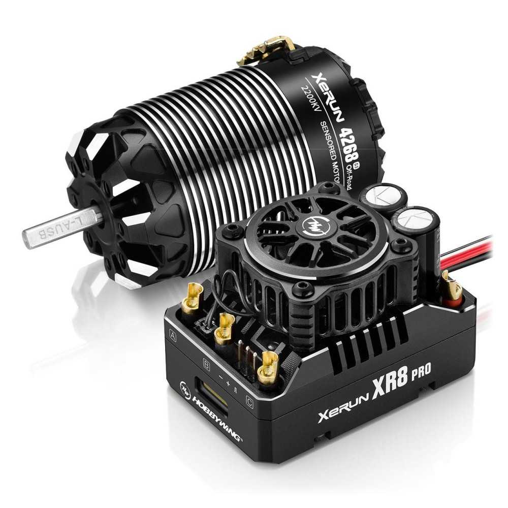 Hobbywing Xerun XR8 Pro G3 Combo with 4268SD 2200kV G3 Motor Off-Road HW38020433 Hobbywing Xerun XR8 Pro G3 Combo with 4268SD 2200kV G3 Motor Off-Road HW38020433