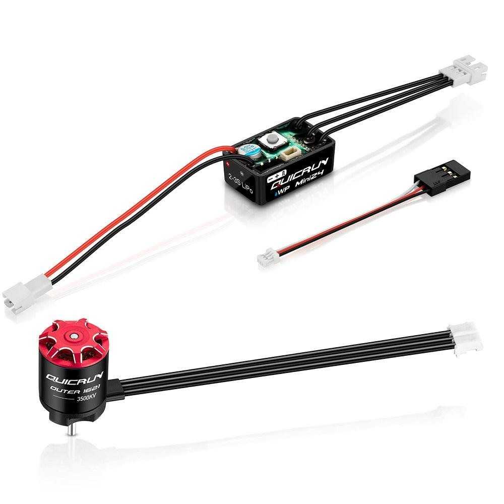 Hobbywing Quicrun WP-Mini24 Combo 1621SL 3500kV HW38020436