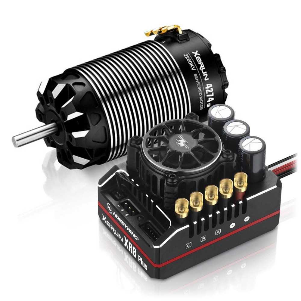 Hobbywing Xerun XR8 Plus G2S Combo with 4274 2250kV Motor Monster Truck HW38020504