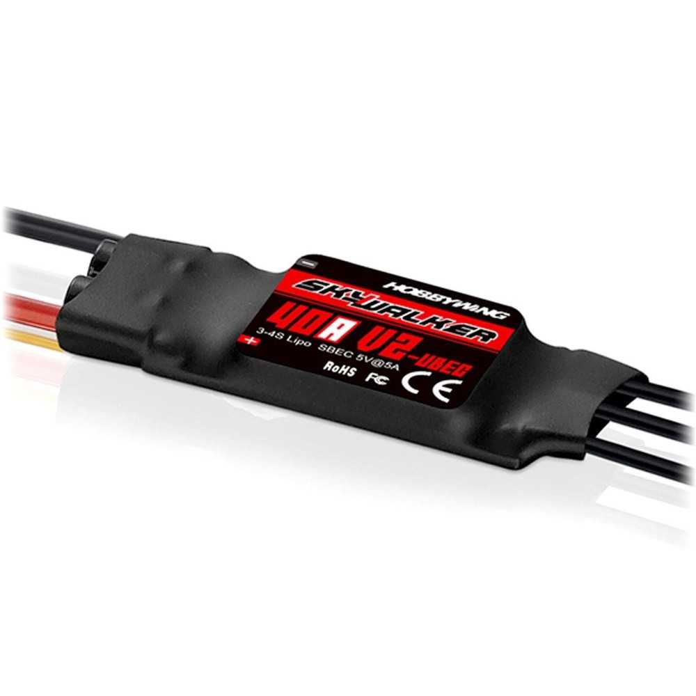 Hobbywing Skywalker V2 40A 3-4s, 5A BEC HW80060022 Hobbywing Skywalker V2 40A 3-4s, 5A BEC HW80060022