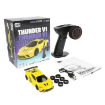 Modster Mini Racer Thunder V1 1/40 scale RTR Yellow MD12120