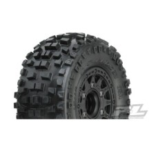 Pro-line Badlands SC 2.2"/3.0" All Terrain Tires Mounted on Raid Black (PRO118210) PR1182-10