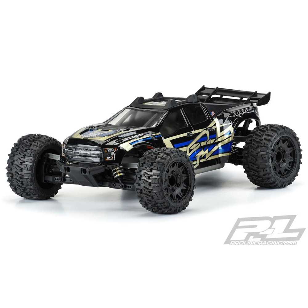 Pro-line Pre-Cut 2017 Ford F-150 Raptor Clear Body for Rustler 4x4 (PRO352817) PR3528-17 Pro-line Pre-Cut 2017 Ford F-150 Raptor Clear Body for Rustler 4x4 (PRO352817) PR3528-17