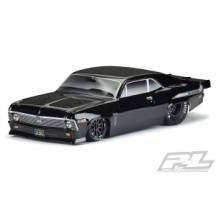 Pro-line 1969 Chevrolet Nova Tough-Color (Black) Body for Slash 2wd Drag Car & AE DR10 (PRO353118) PR3531-18